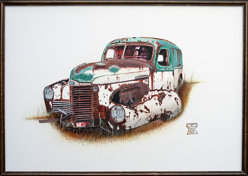 1949 International KB2 Panel Delivery Truck