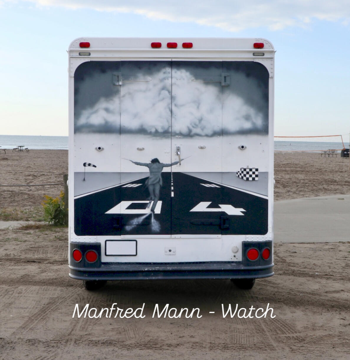 A recent mural I painted on my 1978 Grumman, my mobile studio. It is a black and white version of the album cover Watch by Manfred Mann’s Earth Band, released in 1978. Watch is one of my favourite albums from this era. Two more good things from 1978. The c