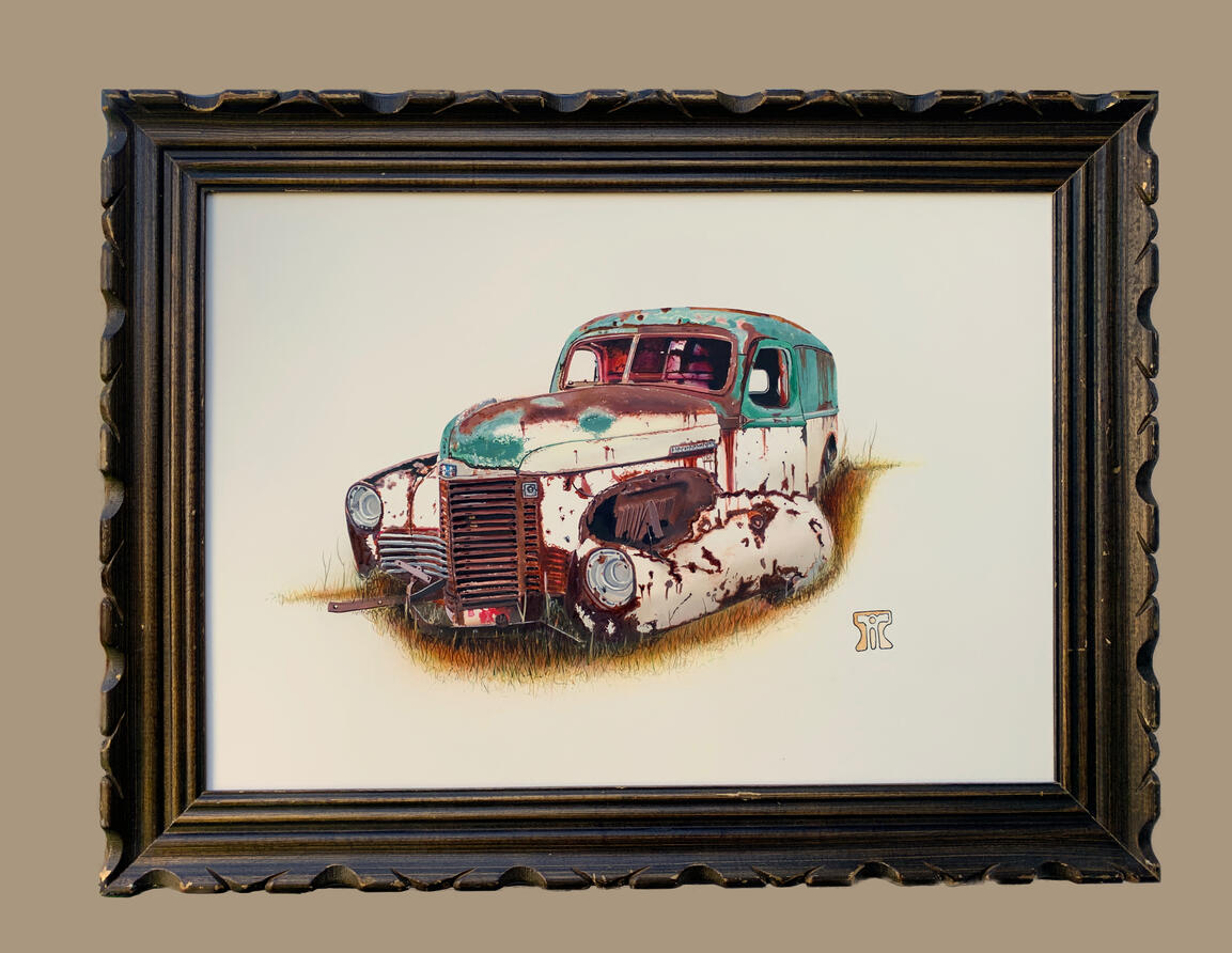 1949 International KB2 Panel Delivery Truck. Available for purchase.