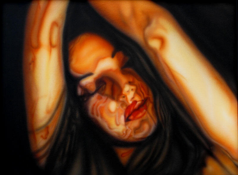 Fireside Dance - Acrylic on Canvas